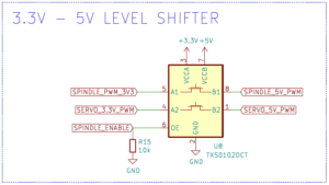 TXS0102, Bi-directional, 2 channel level shifter